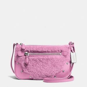 COACH BAG Shearling Small Rhyder Pochette